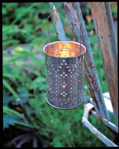 DIY Mexican Tin Lantern